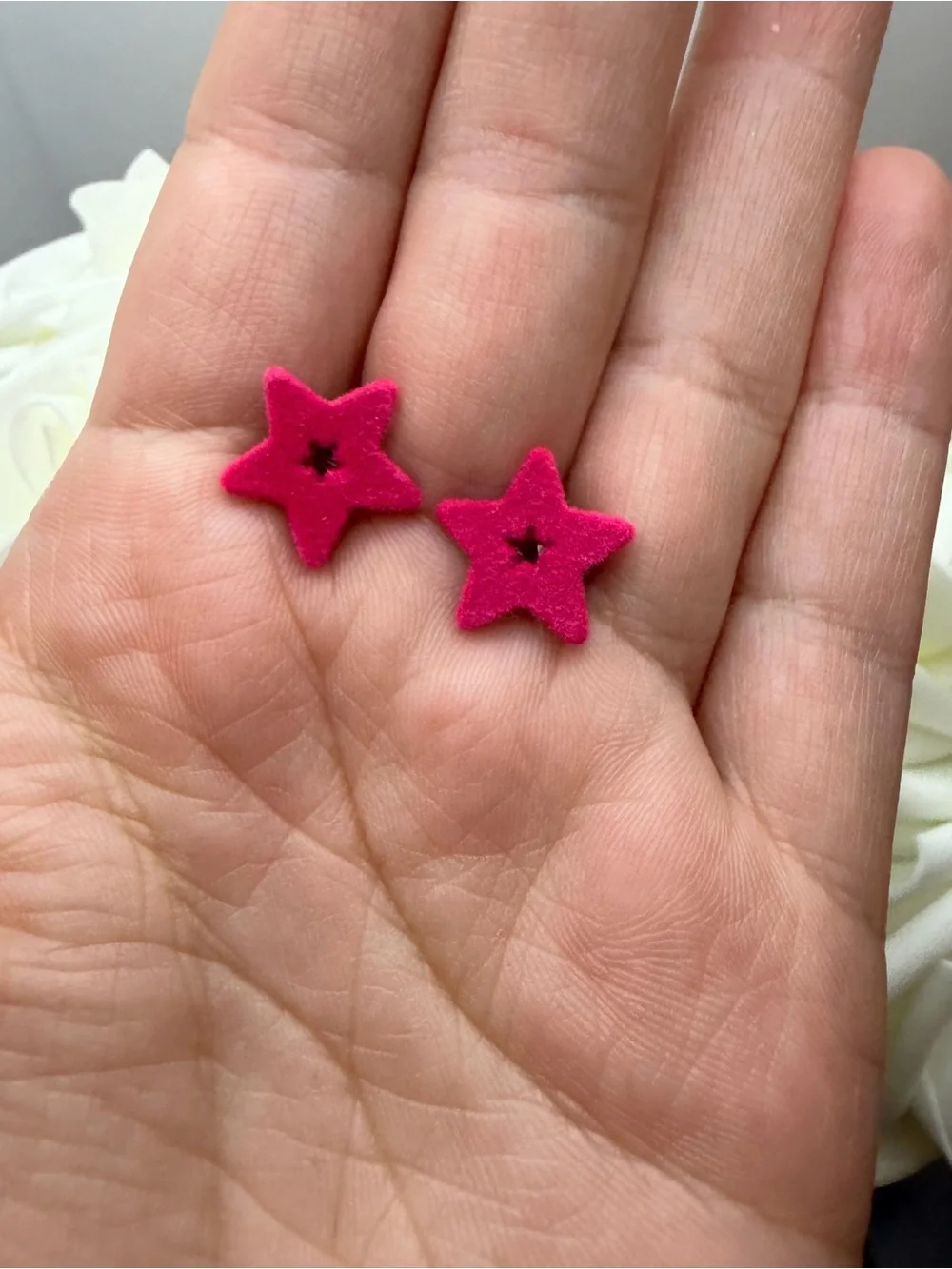 Pink Star Kids Stud Earrings - Unbranded